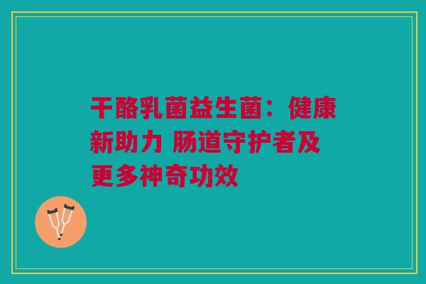干酪乳菌益生菌：健康新助力 肠道守护者及更多神奇功效
